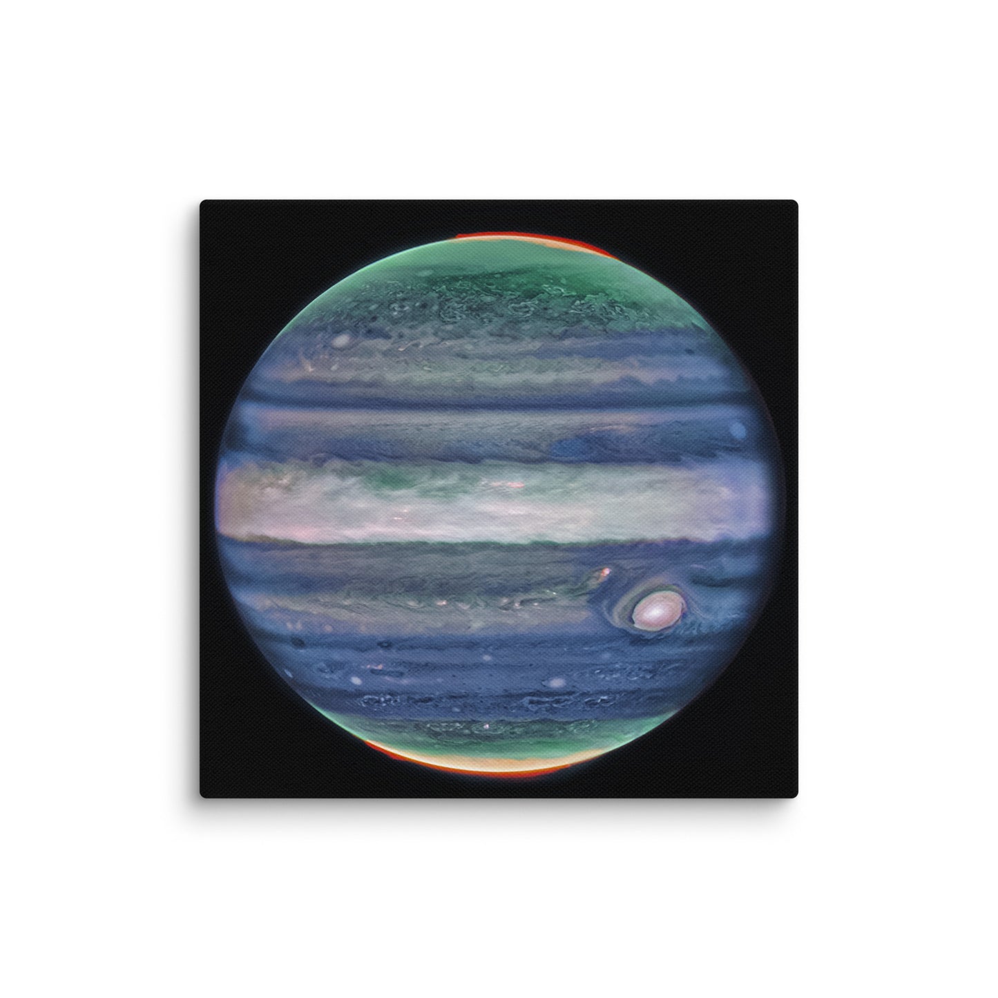 Photo of Jupiter taken by JWST canvas
