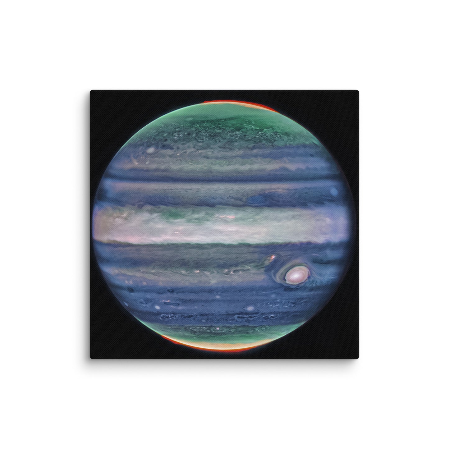 Photo of Jupiter taken by JWST canvas