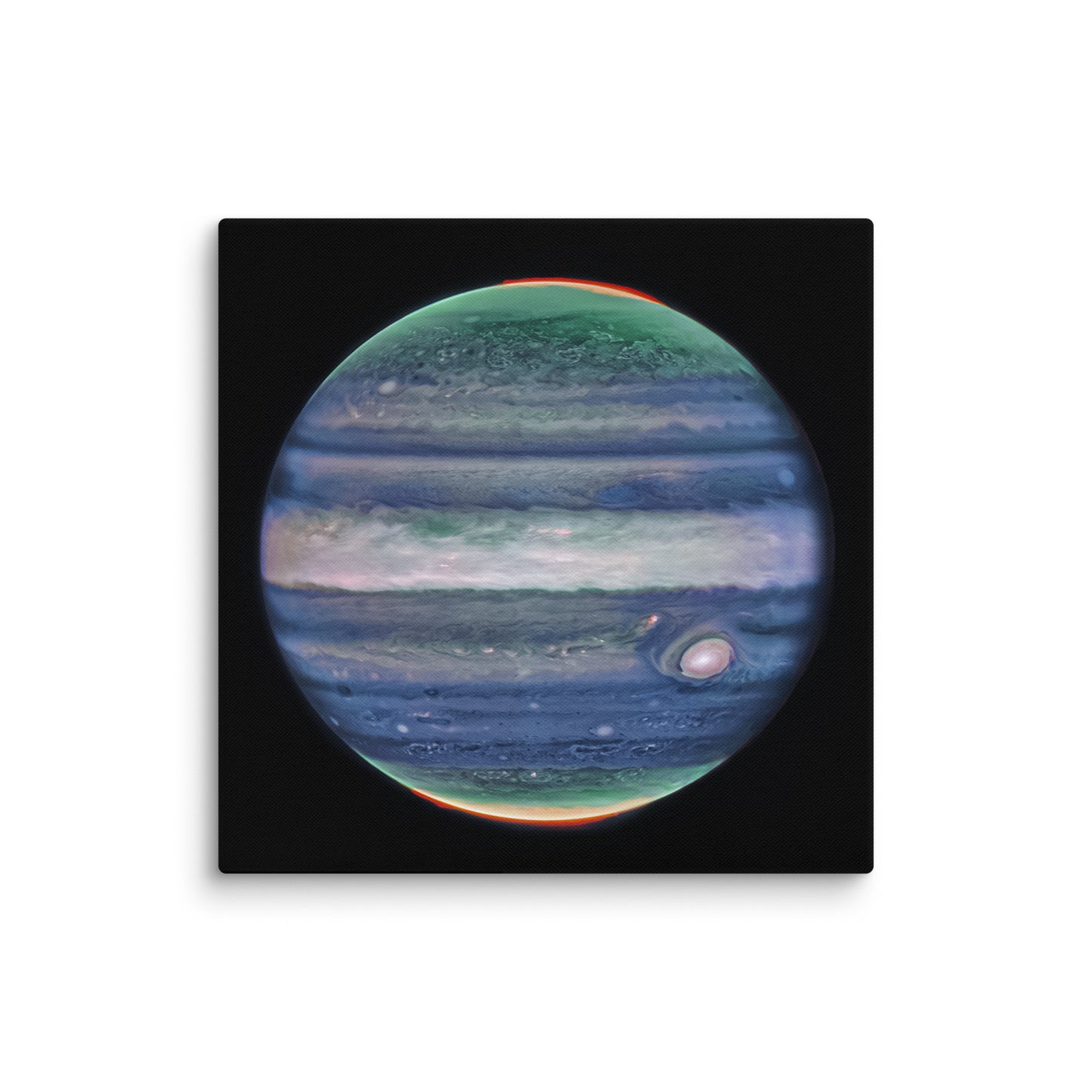 Photo of Jupiter taken by JWST canvas
