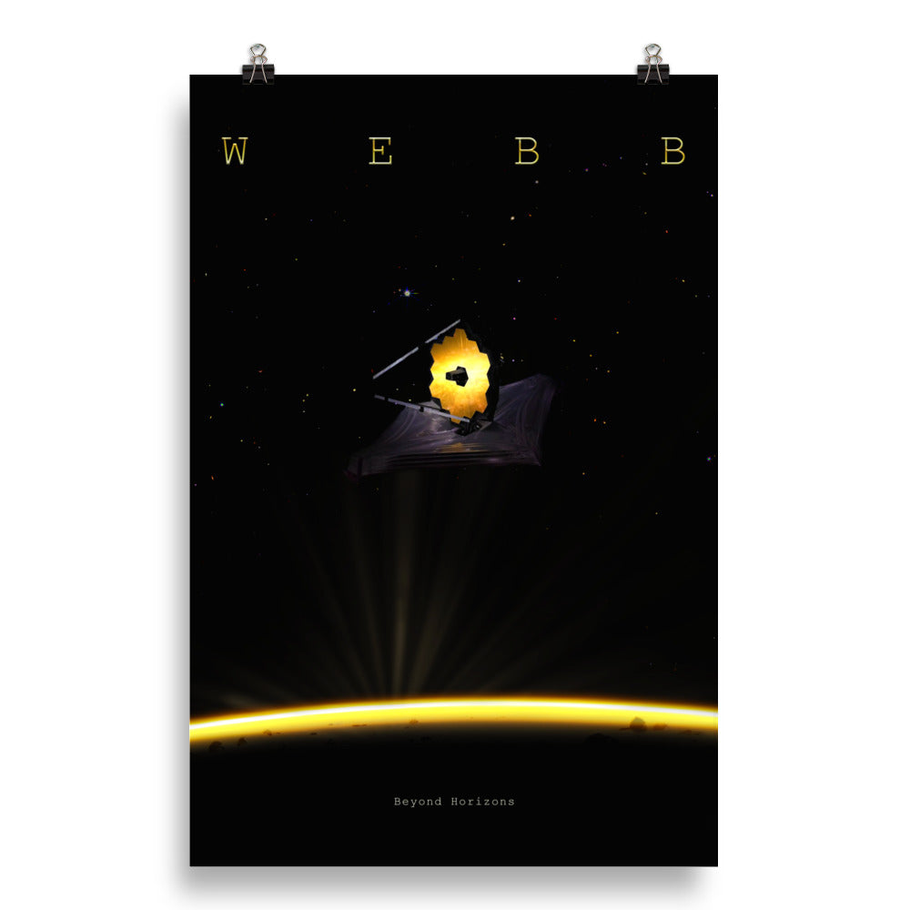 WEBB – beyond horizons Poster