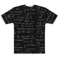 Mathematical equations men's t-shirt