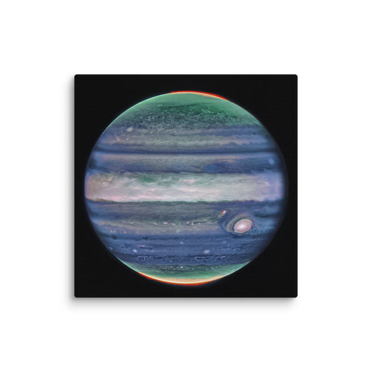 Photo of Jupiter taken by JWST canvas