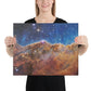 Carina nebula JWST canvas