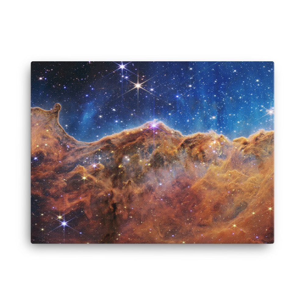 Carina nebula JWST canvas