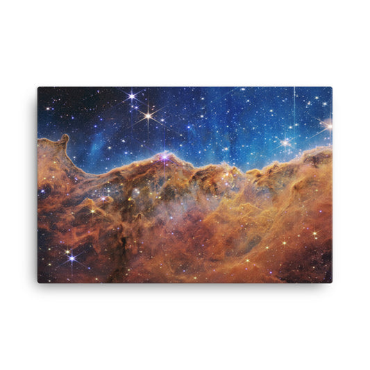 Carina nebula JWST canvas