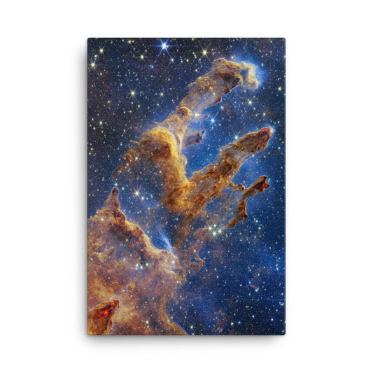 Pillars of creation canvas