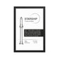 Starship framed poster