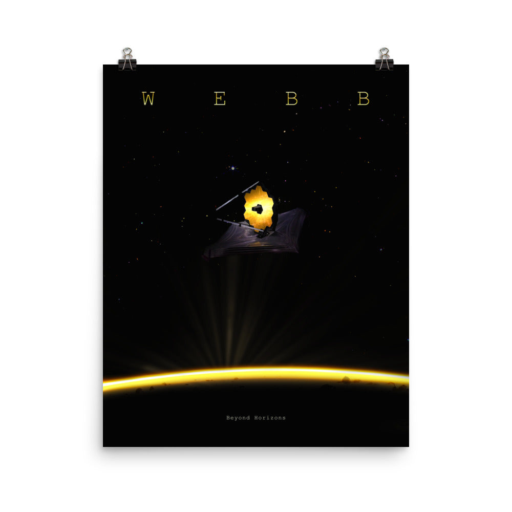 WEBB – beyond horizons Poster