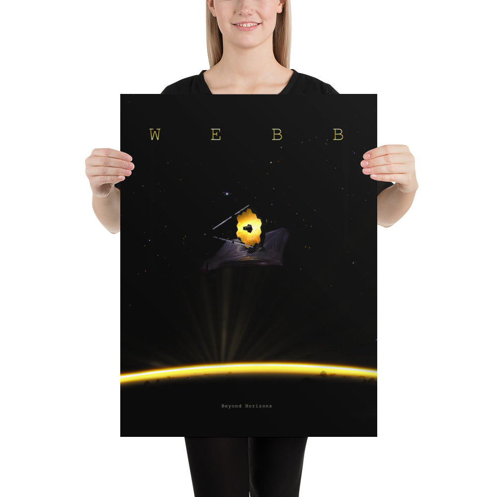 WEBB – beyond horizons Poster