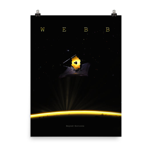 WEBB – beyond horizons Poster