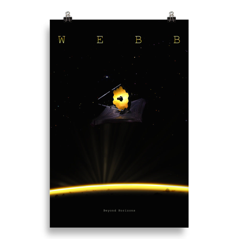 WEBB – beyond horizons Poster