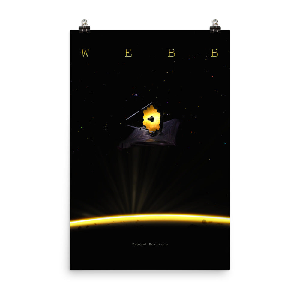 WEBB – beyond horizons Poster