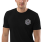 JWST hexagons Spiral galaxy unisex t-shirt