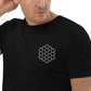 JWST hexagons unisex organic cotton t-shirt