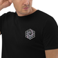 JWST hexagons Spiral galaxy unisex t-shirt