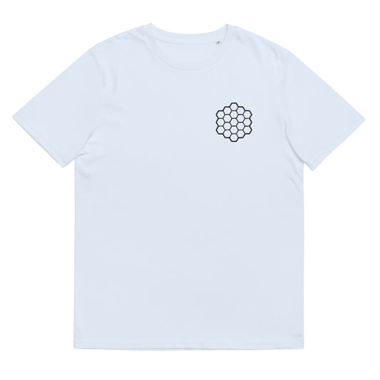 JWST hexagons unisex organic cotton t-shirt