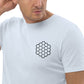 JWST hexagons unisex organic cotton t-shirt