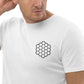 JWST hexagons unisex organic cotton t-shirt